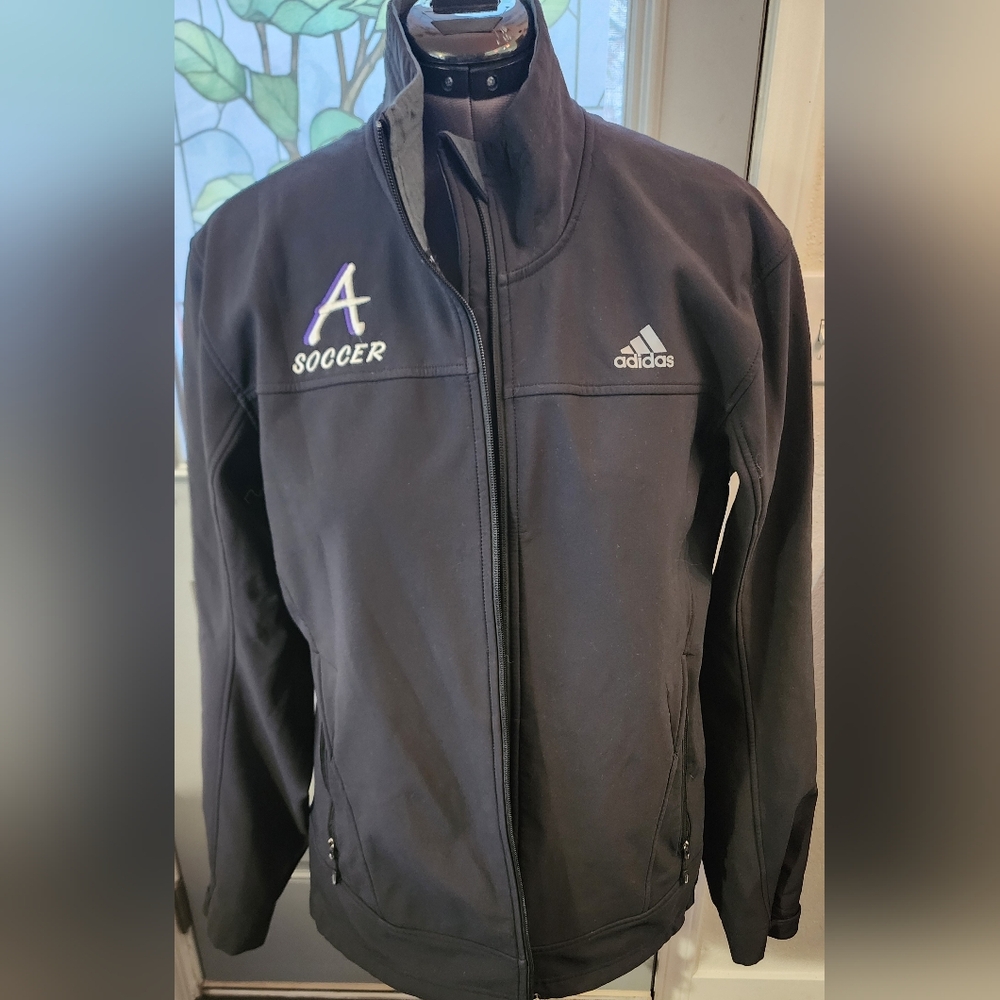 Adidas Men Black Soccer Jacket Size XL